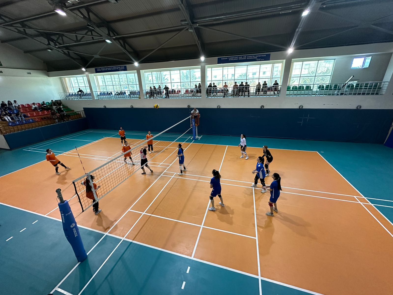 WCU Girls' Volleyball Team Wins Azerbaijan State Pedagogical University with 2:1 Score