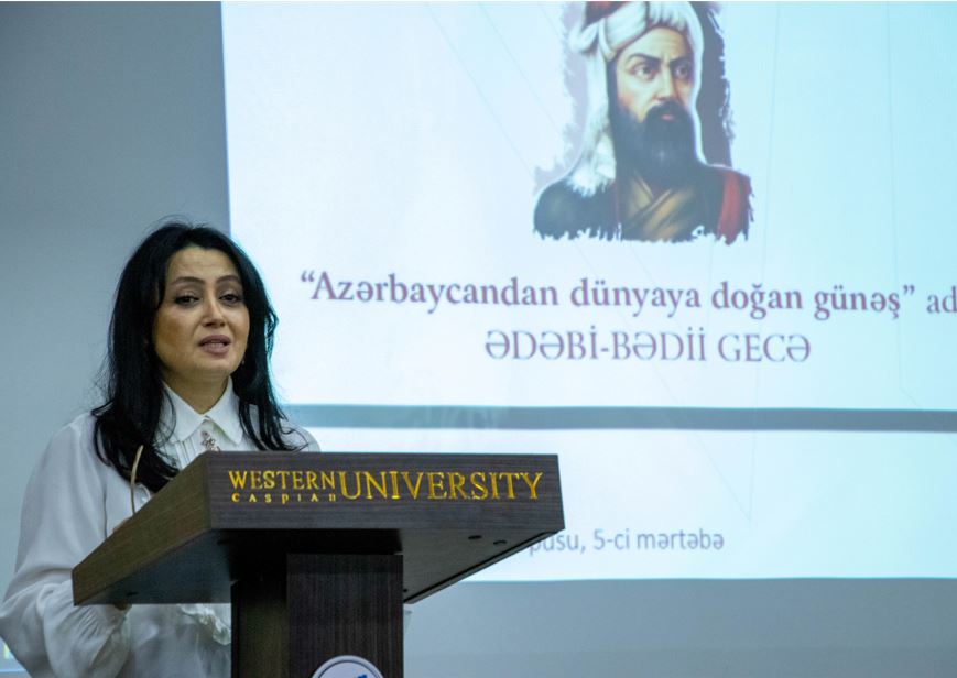 Literary-artistic evening dedicated to the Year of Nizami Ganjavi "The Sun rising from Azerbaijan to the world"