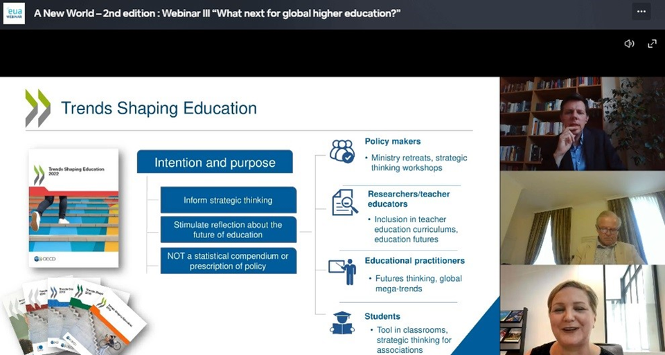 Our Employees Participated in the "The Next Step For Global Higher Education" Webinar