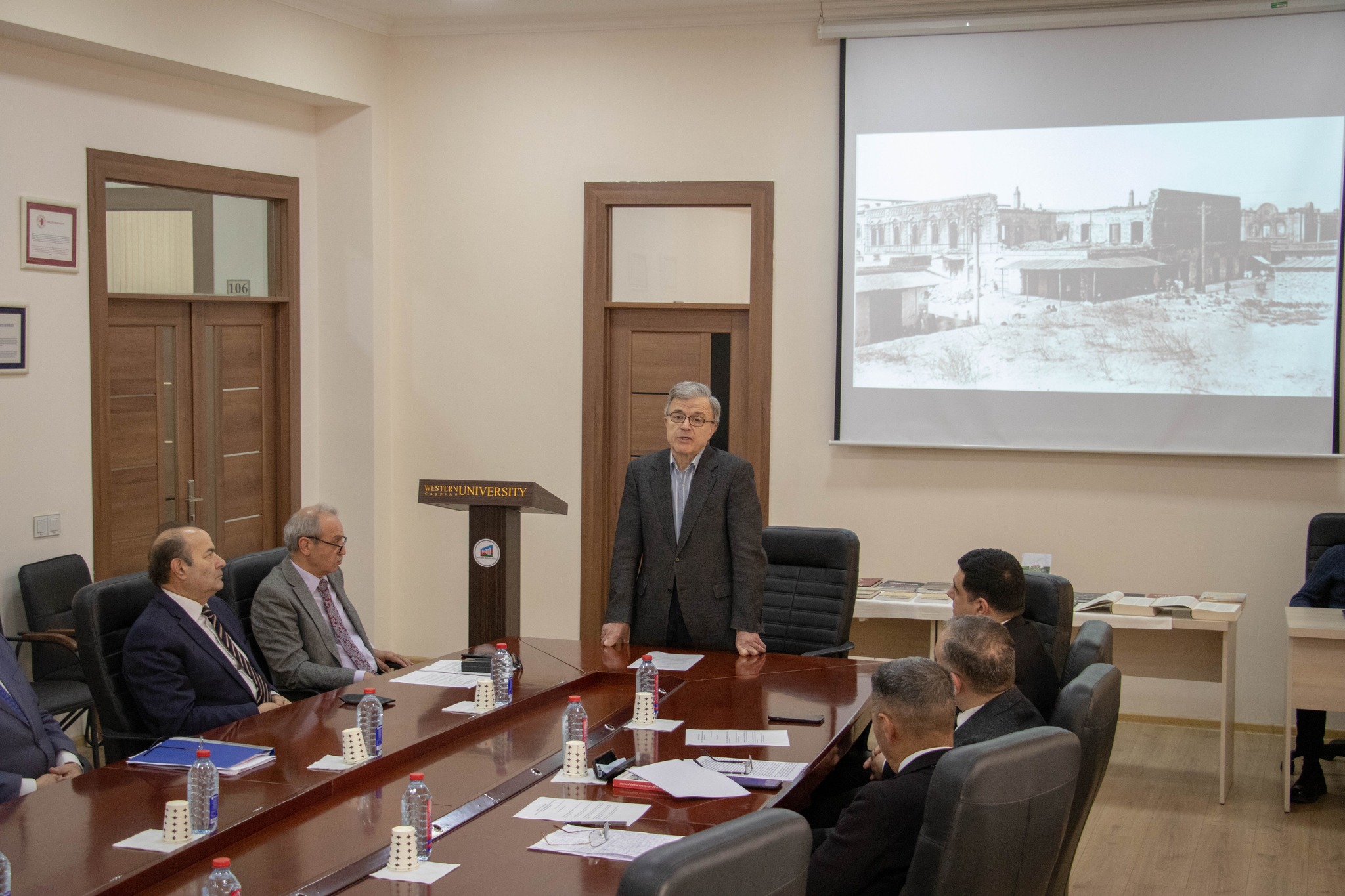 Unveiling the Historical and Philosophical Dimensions of the March 31 Genocide: An Academic-Practical Seminar Organized by Western Caspian University's Department of History and Philosophy