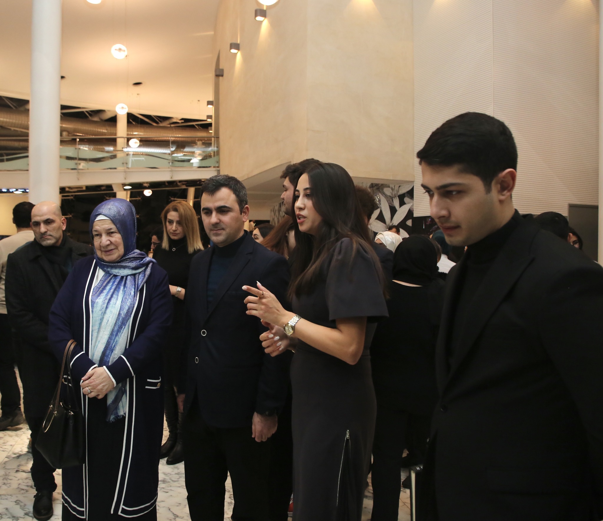 Our choir collective is on stage of International Mugham Center